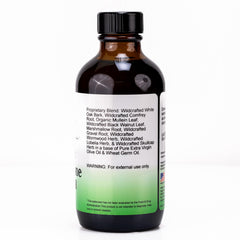 Christopher’s Complete Tissue & Bone Massage Oil texture-silk helps smooth massage and quick absorption.