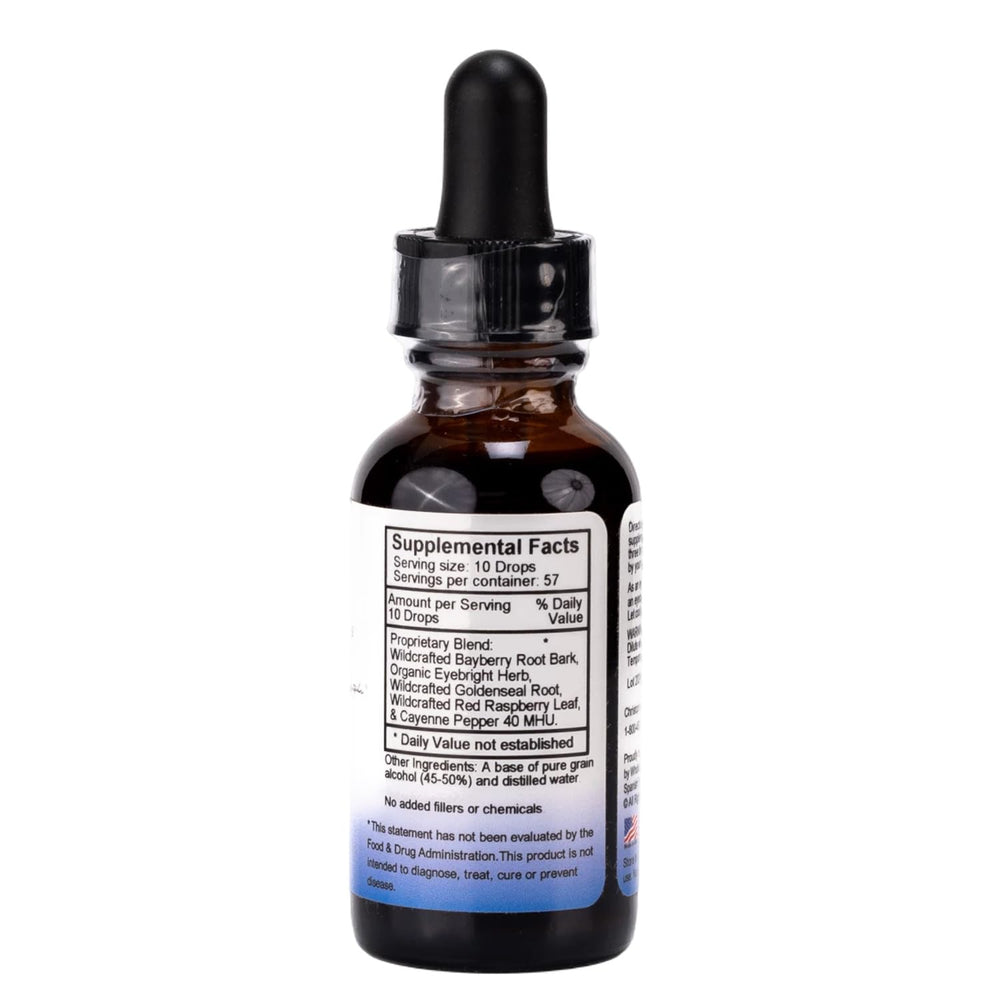 Christopher's Eyebright liquid drops for quick, convenient eye wellness in routine