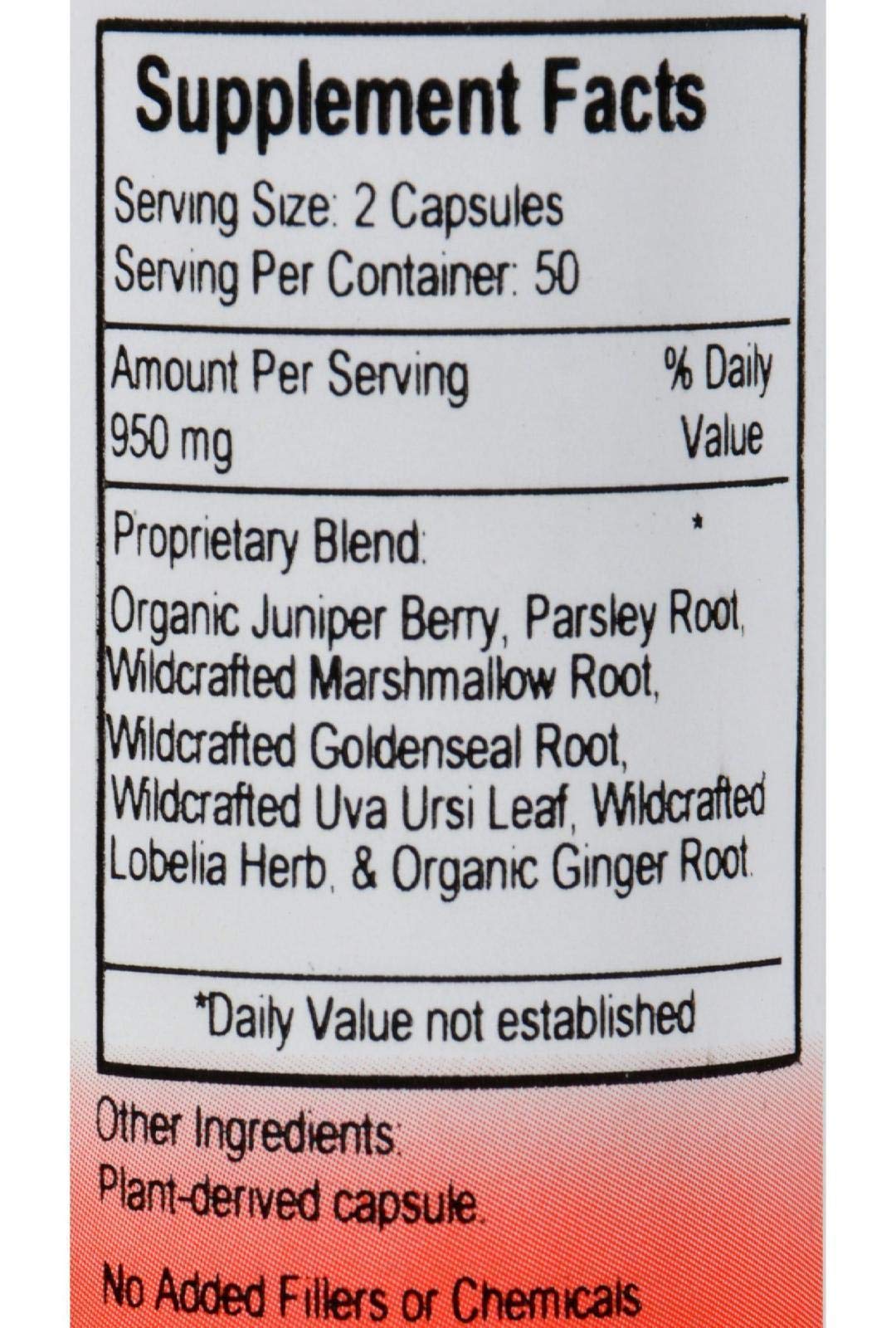 Capsules of Dr. Christopher's Kidney Formula ready for daily use.