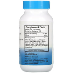 Christopher's Original Formulas Adrenal herbal blend bottle showcases natural ingredients for calm focus.