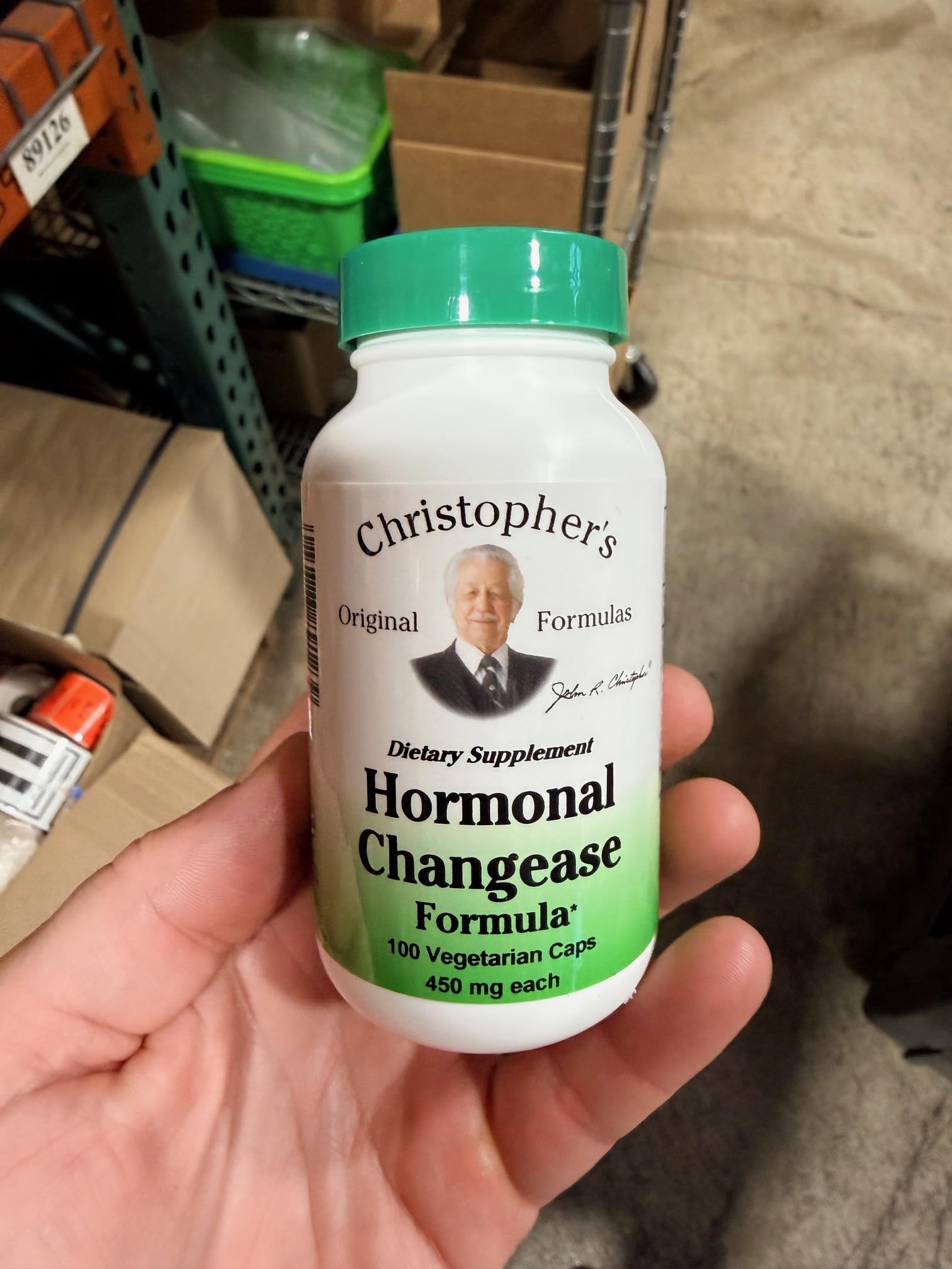 Christopher's Original Formulas black cohosh root highlights traditional herbs for balance