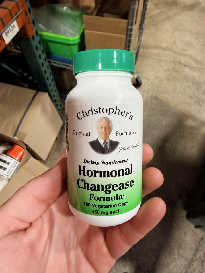 Christopher's Original Formulas black cohosh root highlights traditional herbs for balance