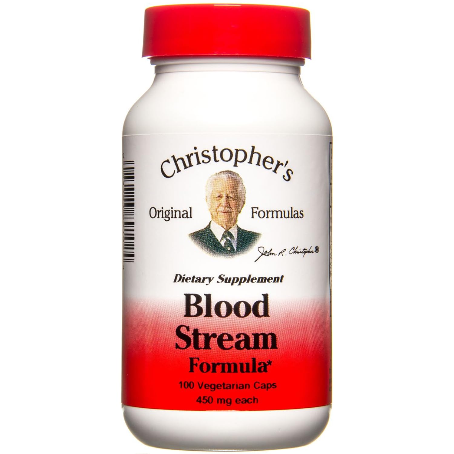 Christopher's Original Formulas Blood Stream bottle front view for daily herbal support.