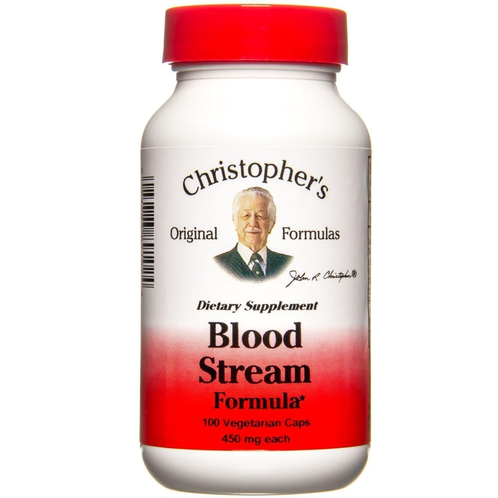 Christopher's Blood Stream Formula bottle for circulation support