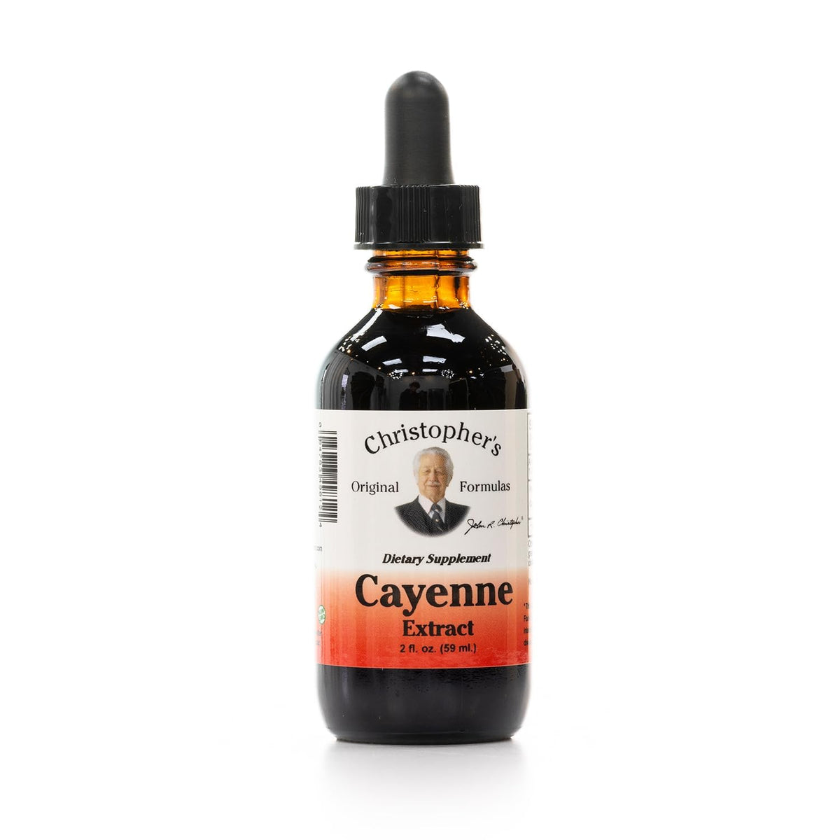 Christopher's Original Formulas Cayenne Extract bottle for everyday vitality and natural support.