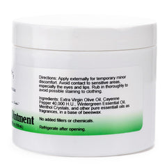 Christopher's Original Formulas Cayenne Heat Ointment warming application on joints.