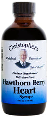 Christopher's Original Formulas Hawthorn Berry Heart Syrup bottle for daily use.