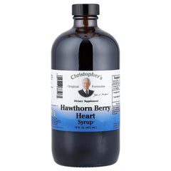 Christopher's Original Formulas hawthorn heart syrup bottle for daily wellness