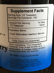 Christopher's Original Formulas hawthorn syrup with measuring spoon for convenient use