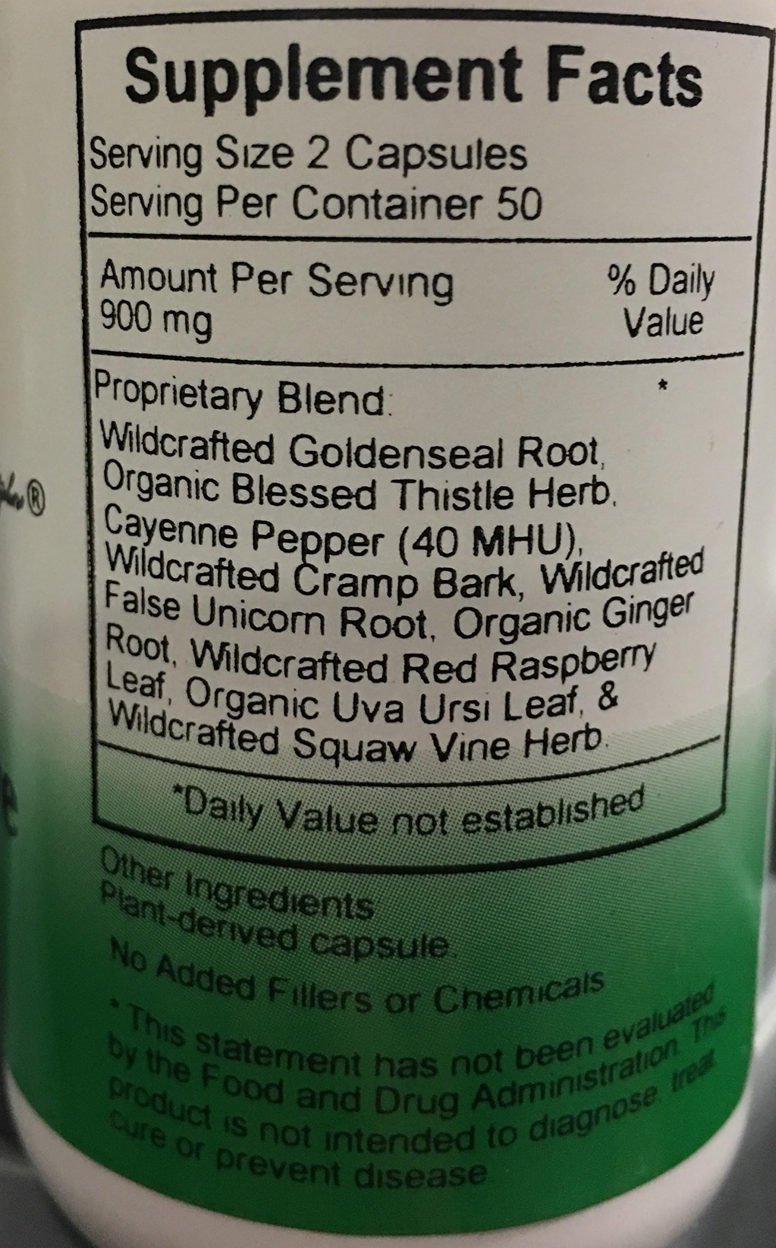Herbal blend closeup of traditional botanicals in Christopher's Original Formulas