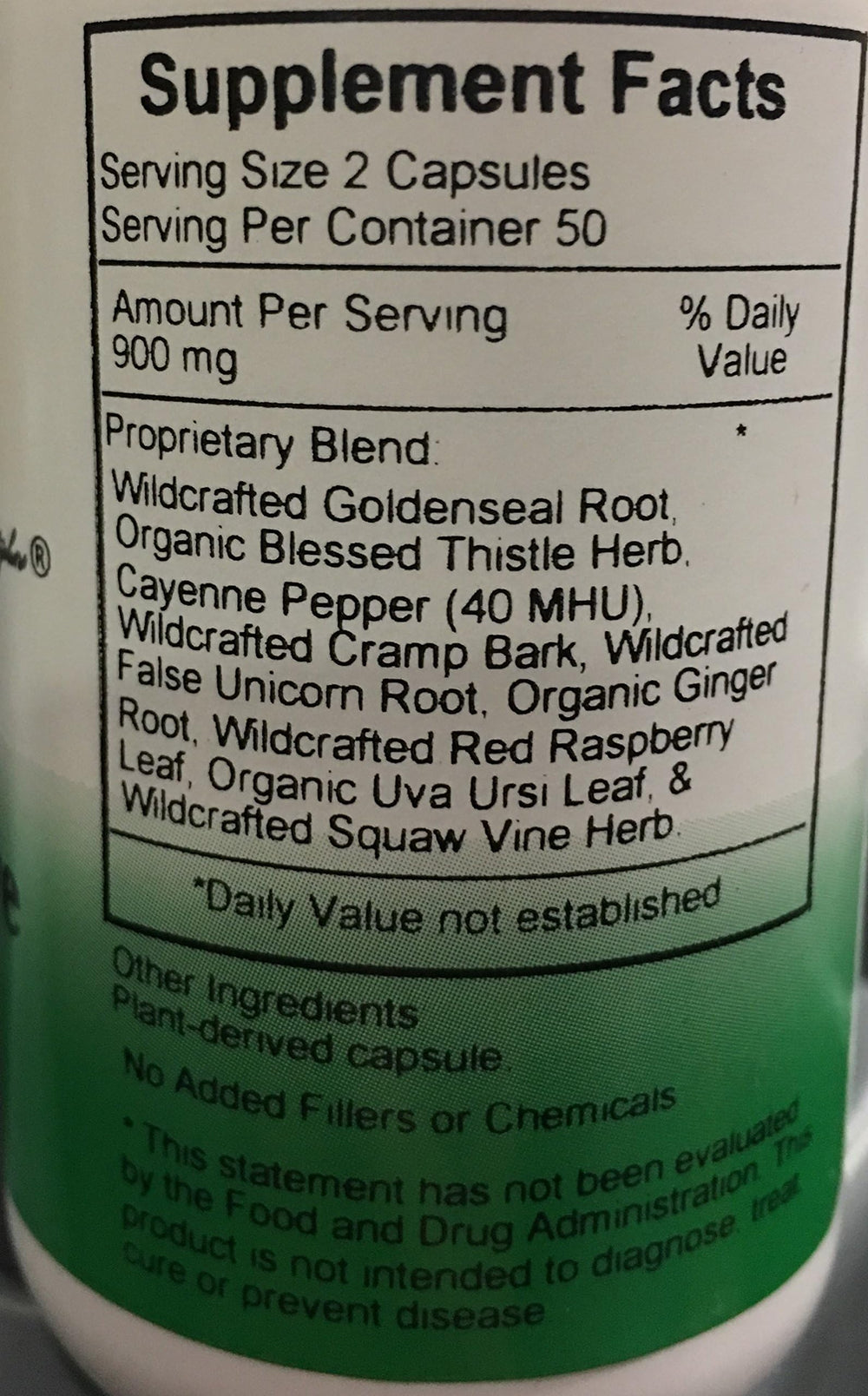 Herbal blend closeup of traditional botanicals in Christopher's Original Formulas