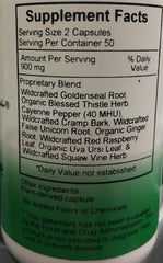 Herbal blend closeup of traditional botanicals in Christopher's Original Formulas