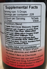 Herbal blend liquid designed for simple integration into daily routines.