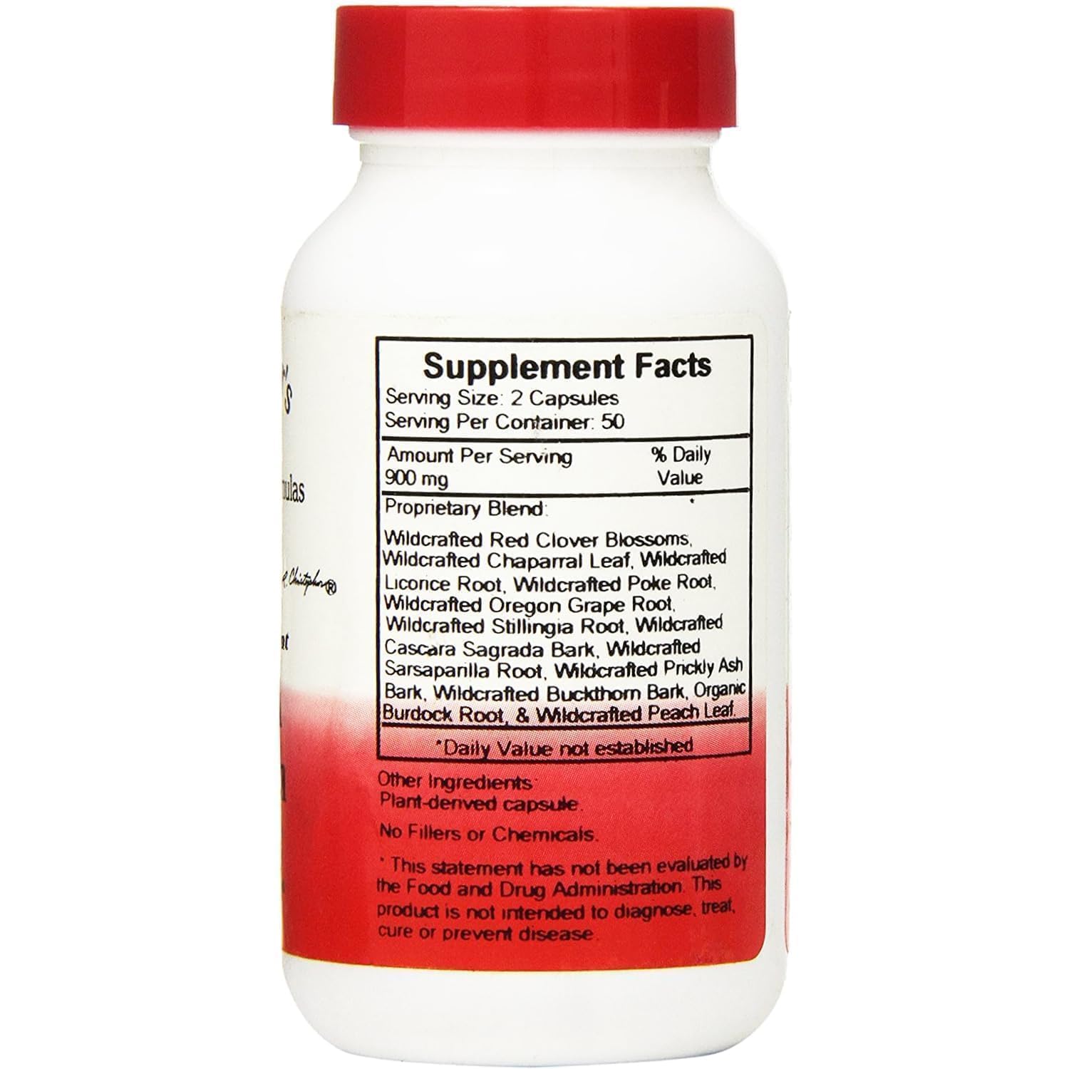 Christopher's Original Formulas Hierbas clave para el bienestar cardiovascular.
