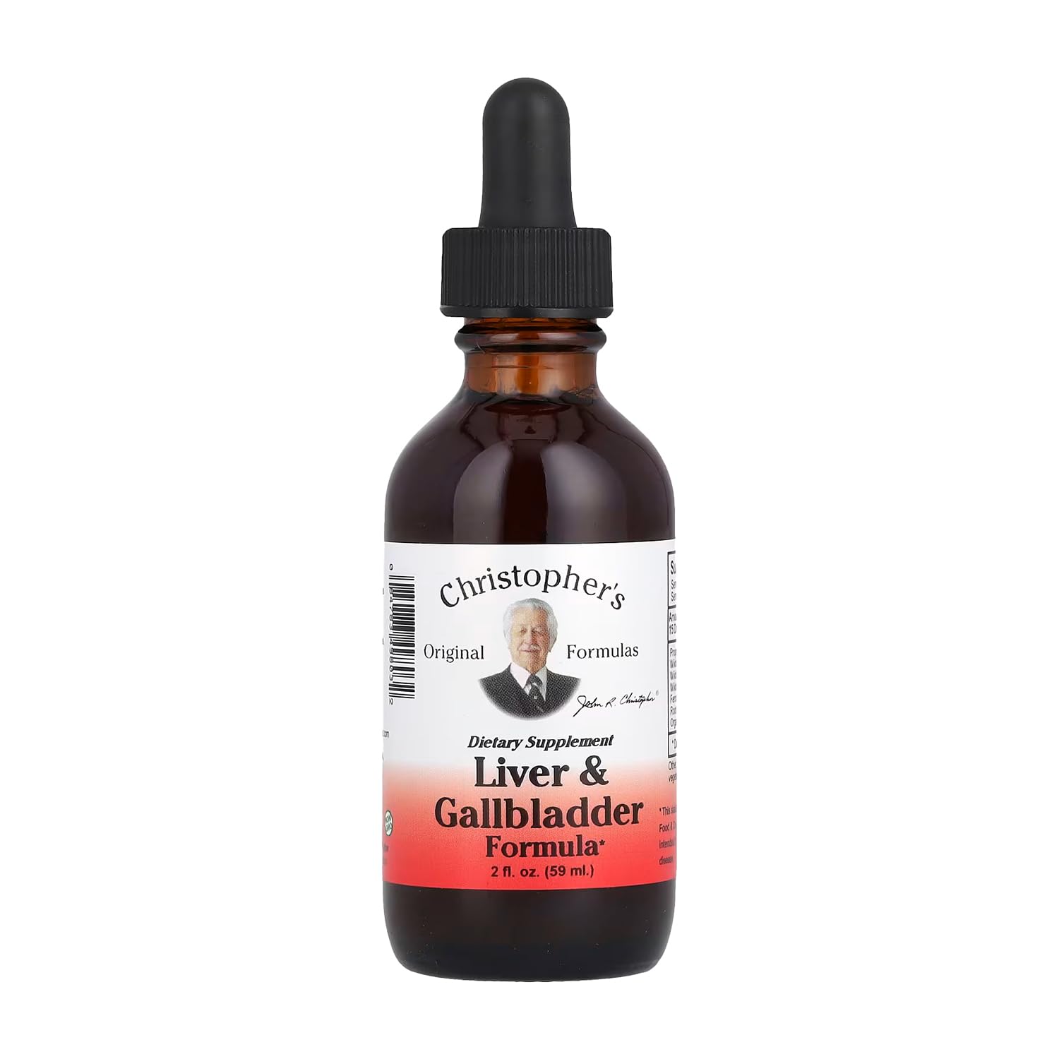 Christopher's Original Formulas Liver & Gallbladder bottle, promoting detox-friendly herbal support.