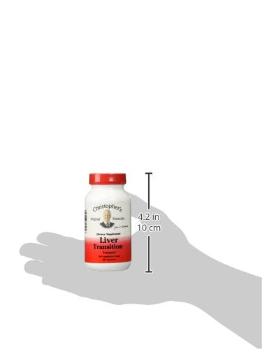 Christopher's Original Formulas Liver Transition—daily-use capsules in a compact package.
