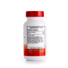 Christopher's Original Formulas Lower Bowel Cleanse herbal blend in bottle image.