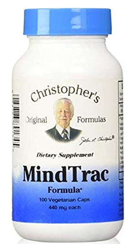 Christopher's MindTrac capsules closeup highlighting easy daily use.