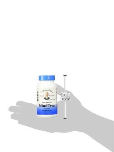 Christopher's MindTrac formula featuring valerian root for relaxation.