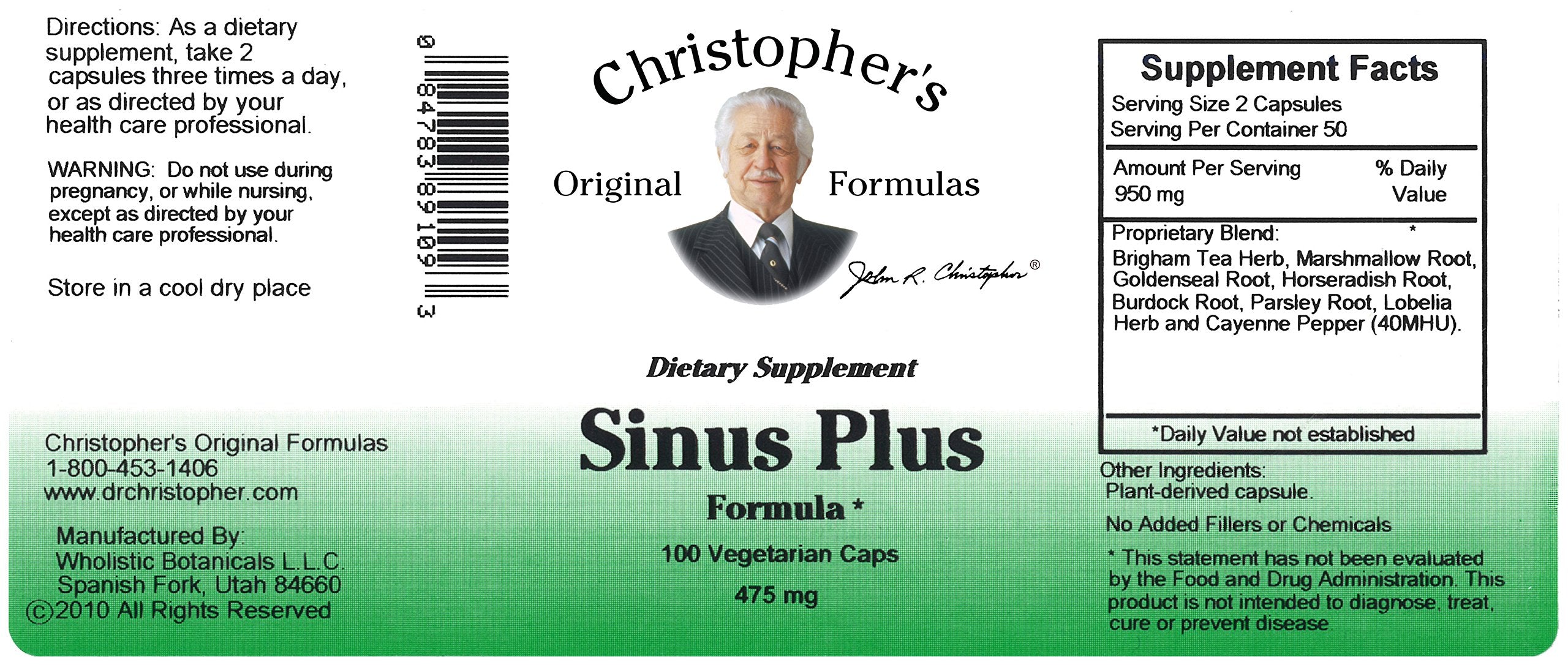 Sinus Plus extract bottle offering flexible liquid form for easy use