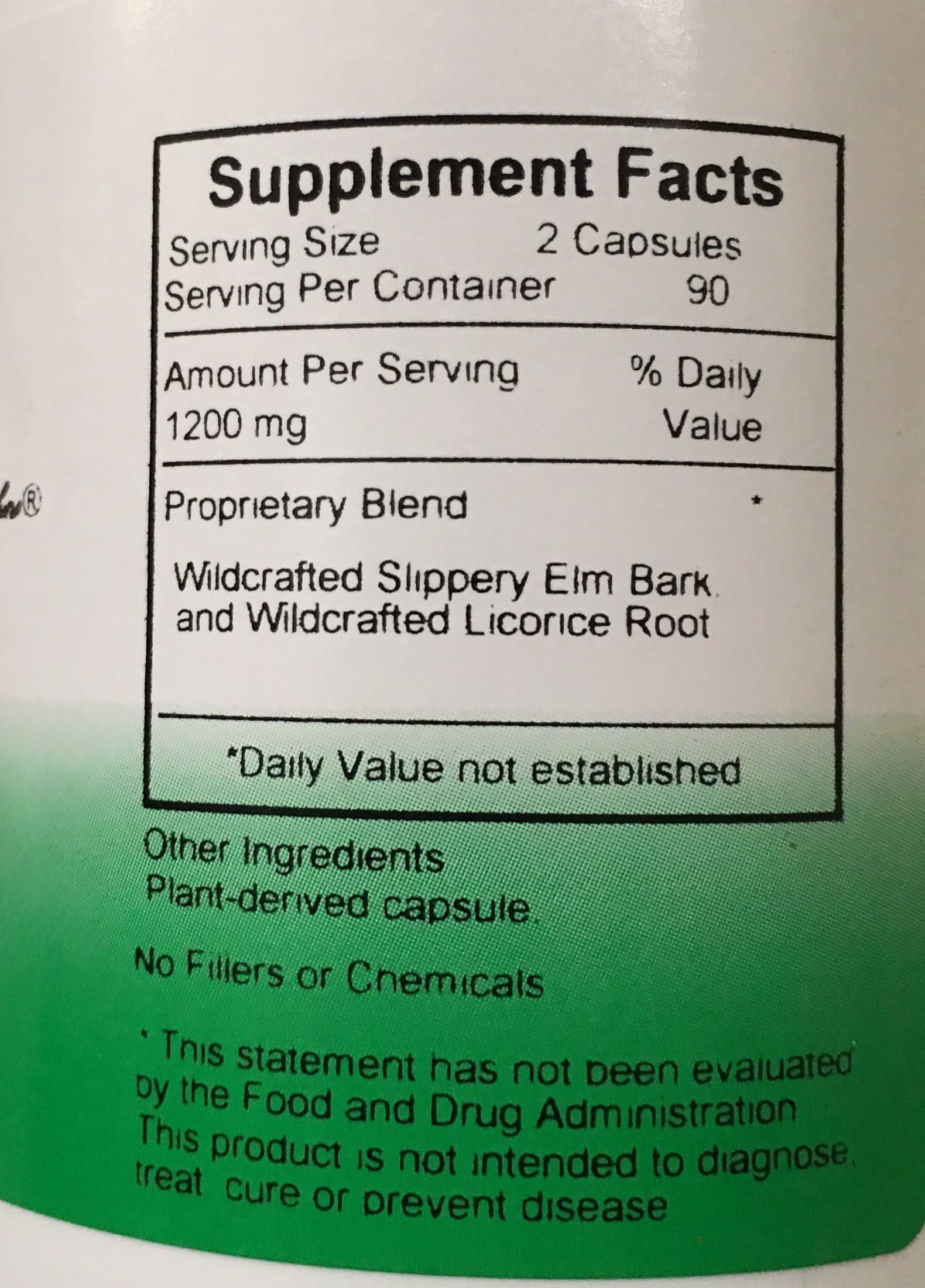 Christopher's Original Formulas Soothing Digestion label close-up with herbal blend details.