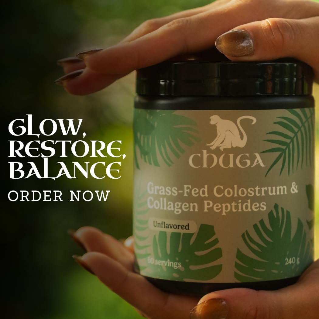 Chuga Glow image showing beauty support for skin, hair, and nails
