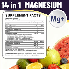 CHZHEN 14in1 gummies pack highlighting berry flavor and multi-benefit formula.