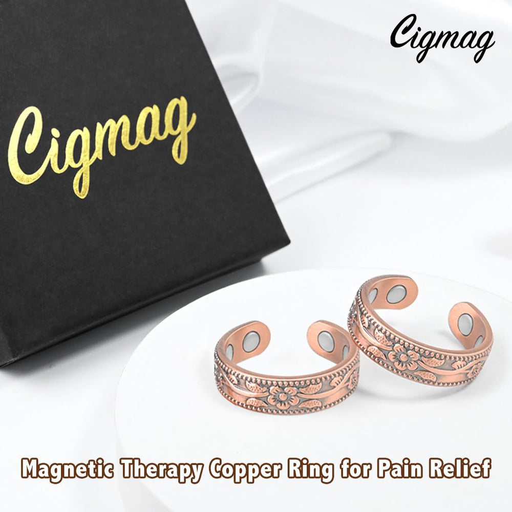 Cigmag 9X Copper Ring Plum fashion-ready look for versatile outfits