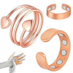 Cigmag 9X Magnetic Ring close-up shows matte copper finish and style