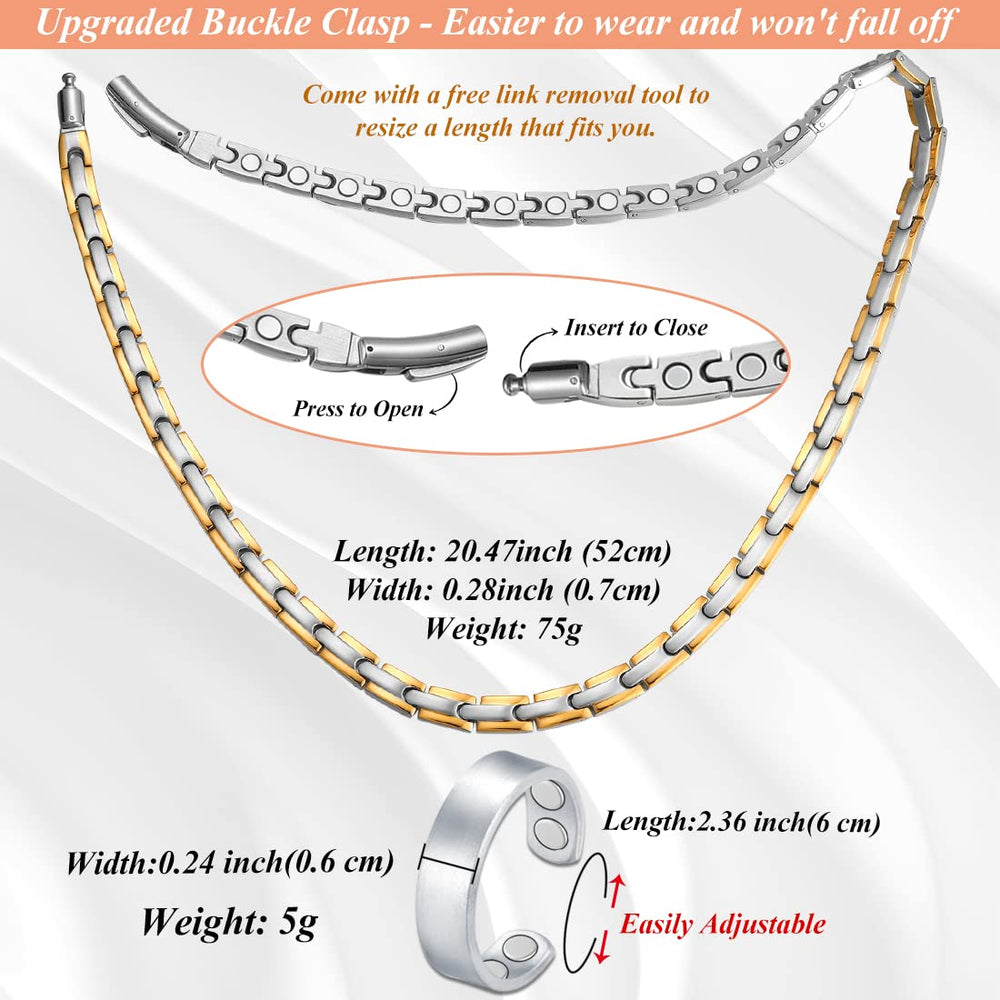 Cigmag unisex design titanium necklace suitable for any style.