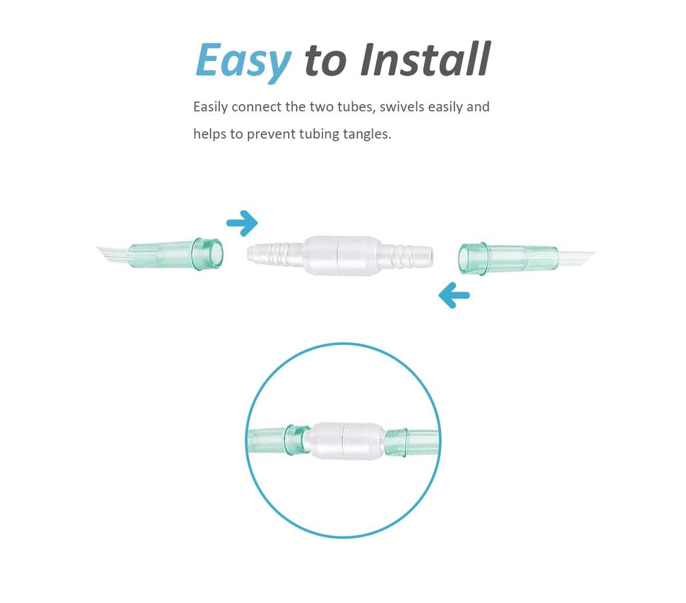 CINOCA compatible with most standard tubing, masks, and nasal cannulas.