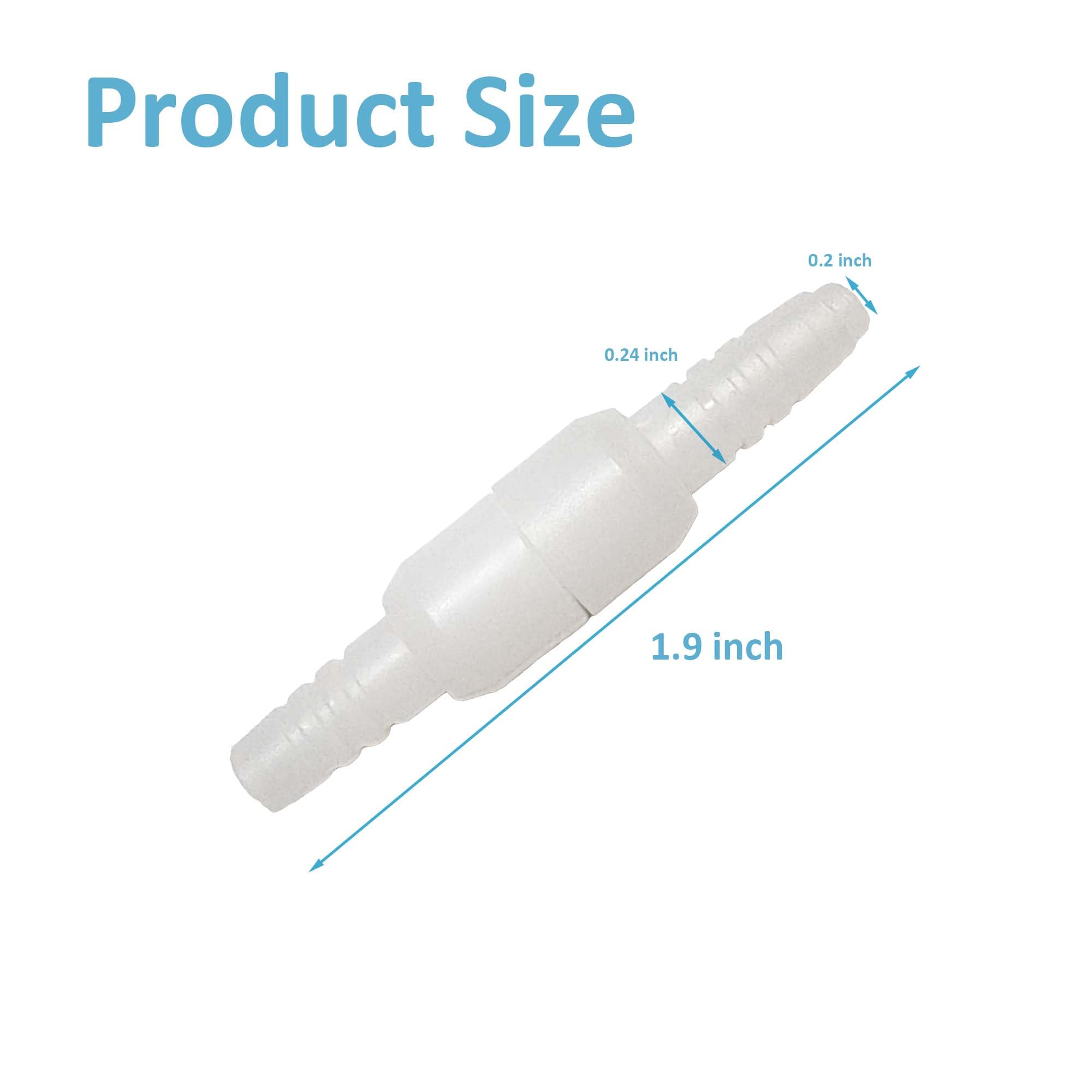 CINOCA leak-free design secures tubing connections for reliable oxygen flow.
