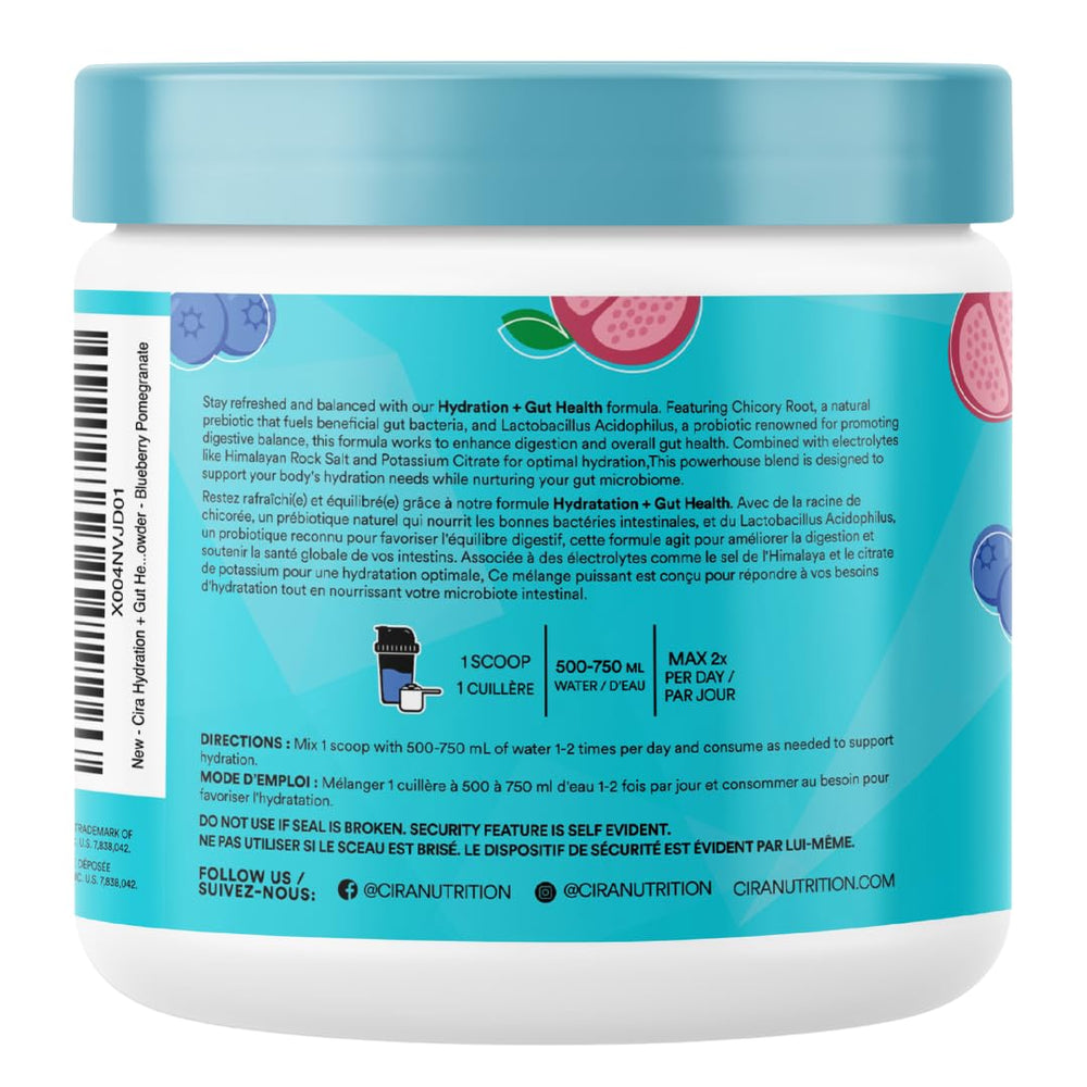 Cira Himalayan salt and minerals illustration highlighting electrolyte support.