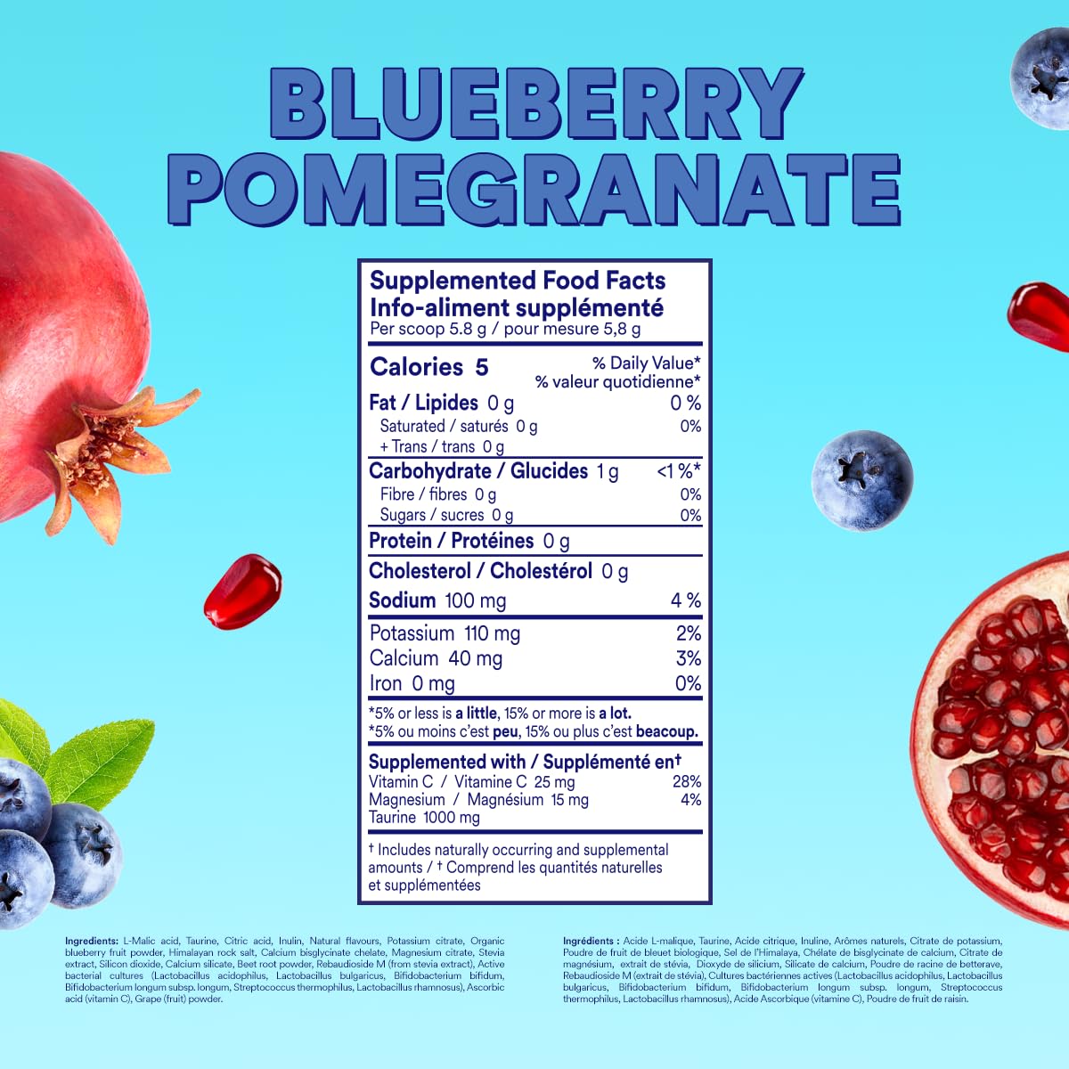 Cira Probiotics and prebiotics graphic with 6 strains and fiber.