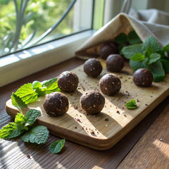 CirC Energy Bites deliver 10g protein per 5 bites in mint chocolate chip