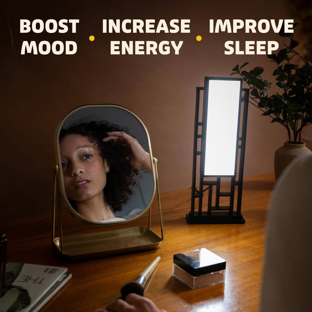 Circadian Optics Lattis 5500K color temperature mimics noon sun for vibrant work lighting.