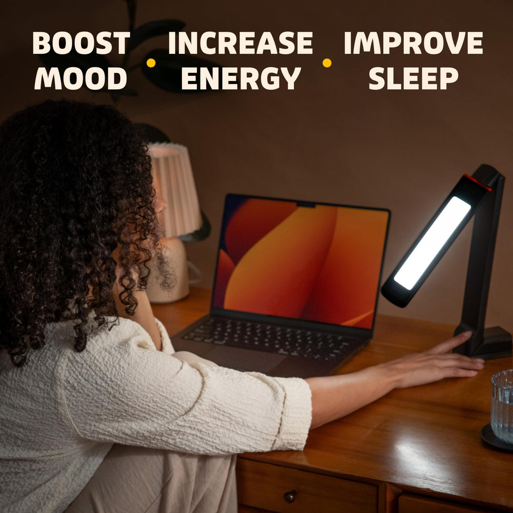 Lumos 2.0 tall stable base provides solid desk support