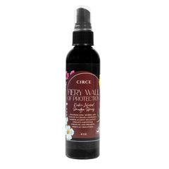 Circe Fiery Wall of Protection spray bottle front shows a natural shield for your space.