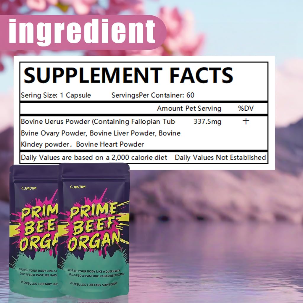 CJMJIM Trusted brand image promoting female-focused organ support.