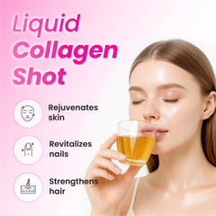 CJwellcare Innerb Glowshot pour showcases convenient on-the-go collagen boost.