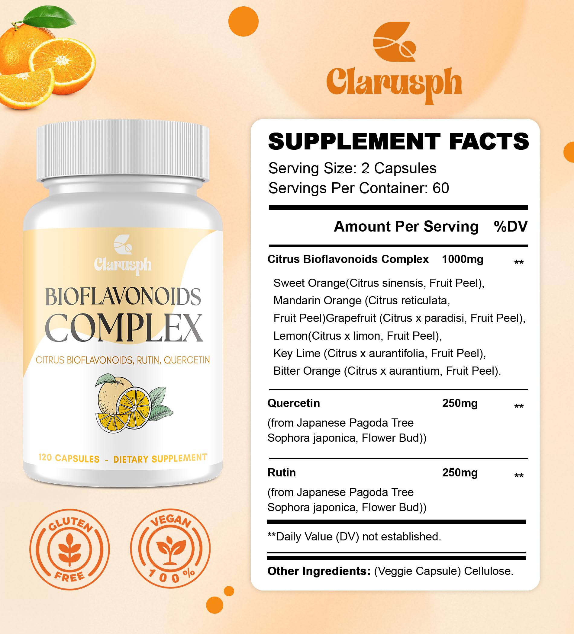 Clarusph citrus bioflavonoids use scenario supports active daily routines