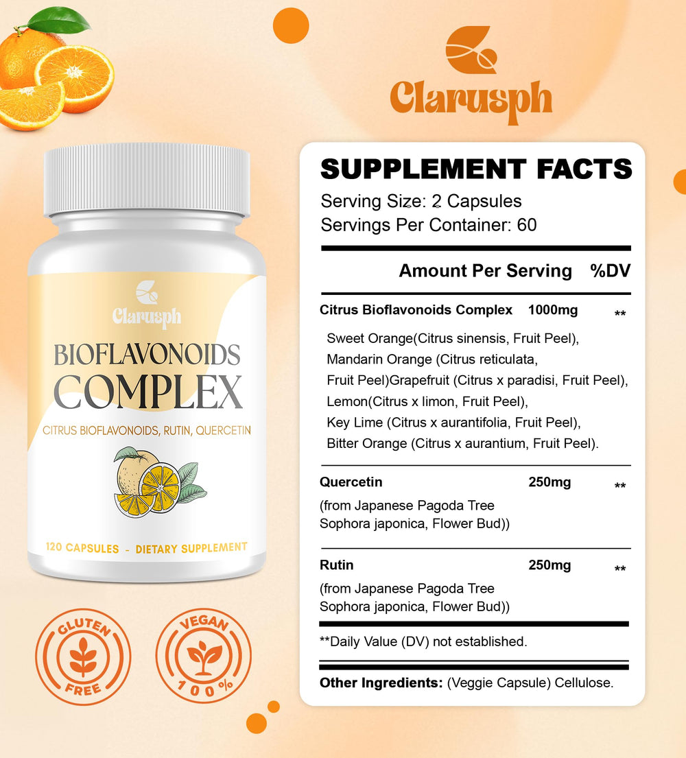 Clarusph citrus bioflavonoids use scenario supports active daily routines