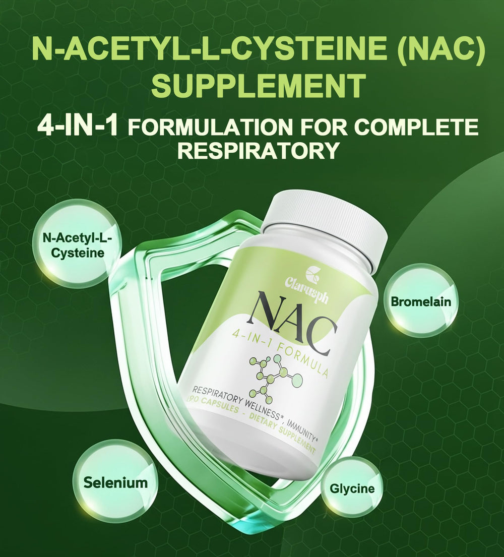 Clarusph NAC dispensing capsules ready for daily routine