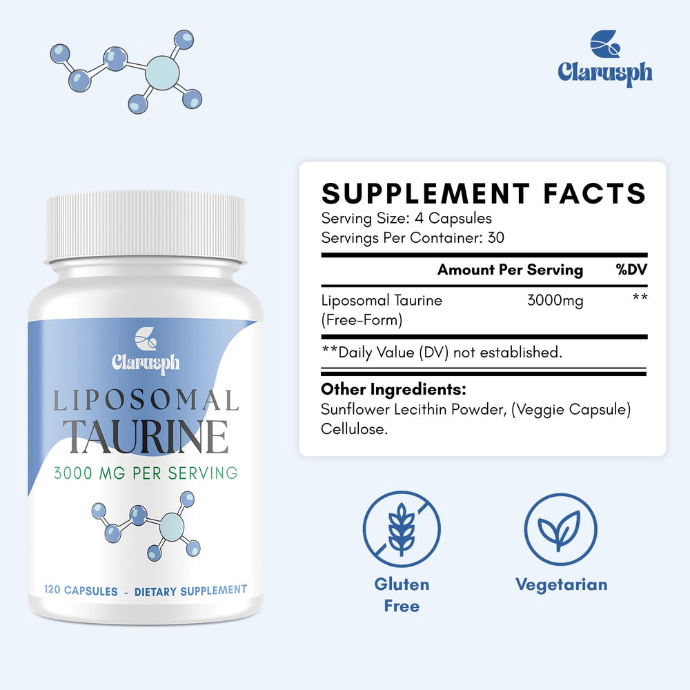 Clarusph Taurine during a workout session implies extra energy and stamina