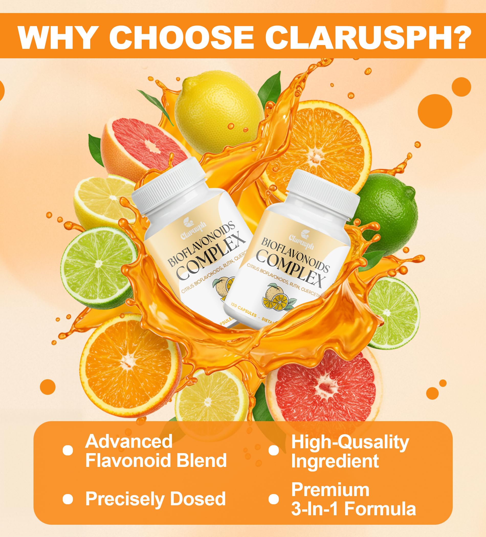Clarusph vegan glutenfree formula conveys clean plant-based wellness