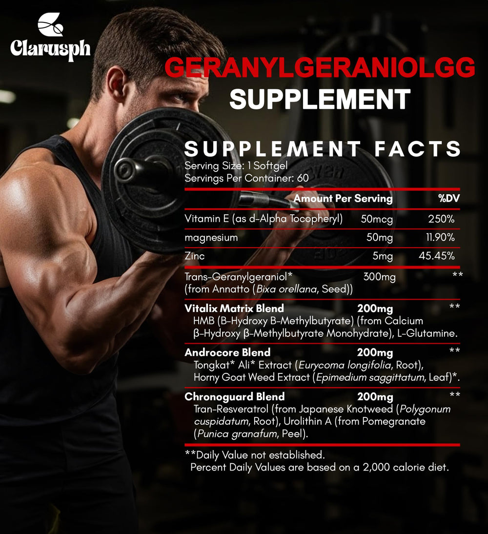 Clarusph in a workout setting suggesting support for active days.