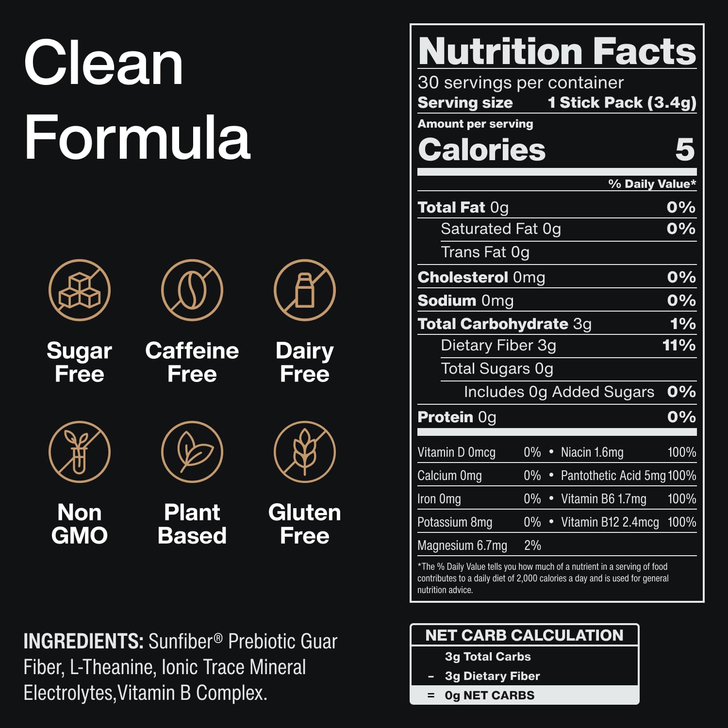 Clean Break Mindful L-Theanine helps maintain calm focus during coffee rituals