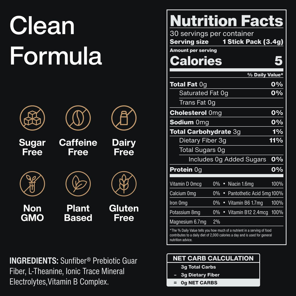 Clean Break Mindful L-Theanine helps maintain calm focus during coffee rituals