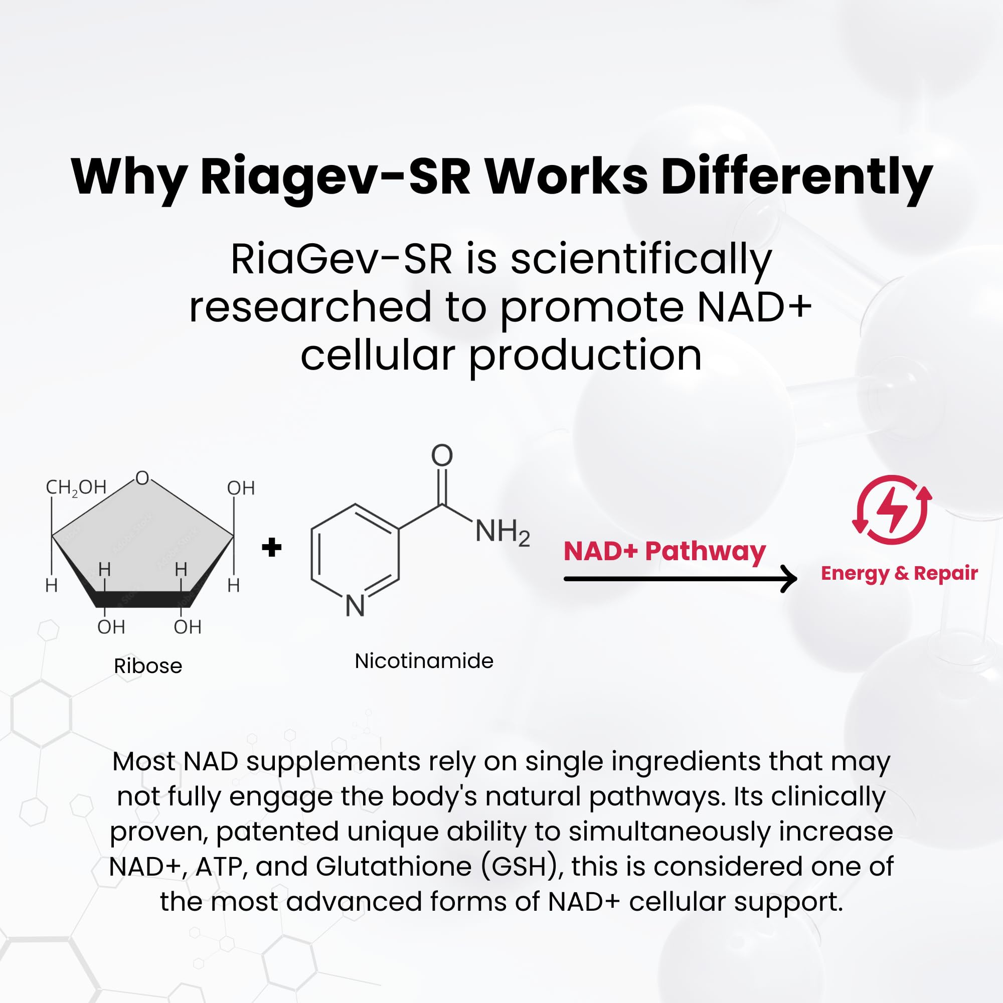 NAD Plus Revive+Immune clean label vegan and non-GMO.