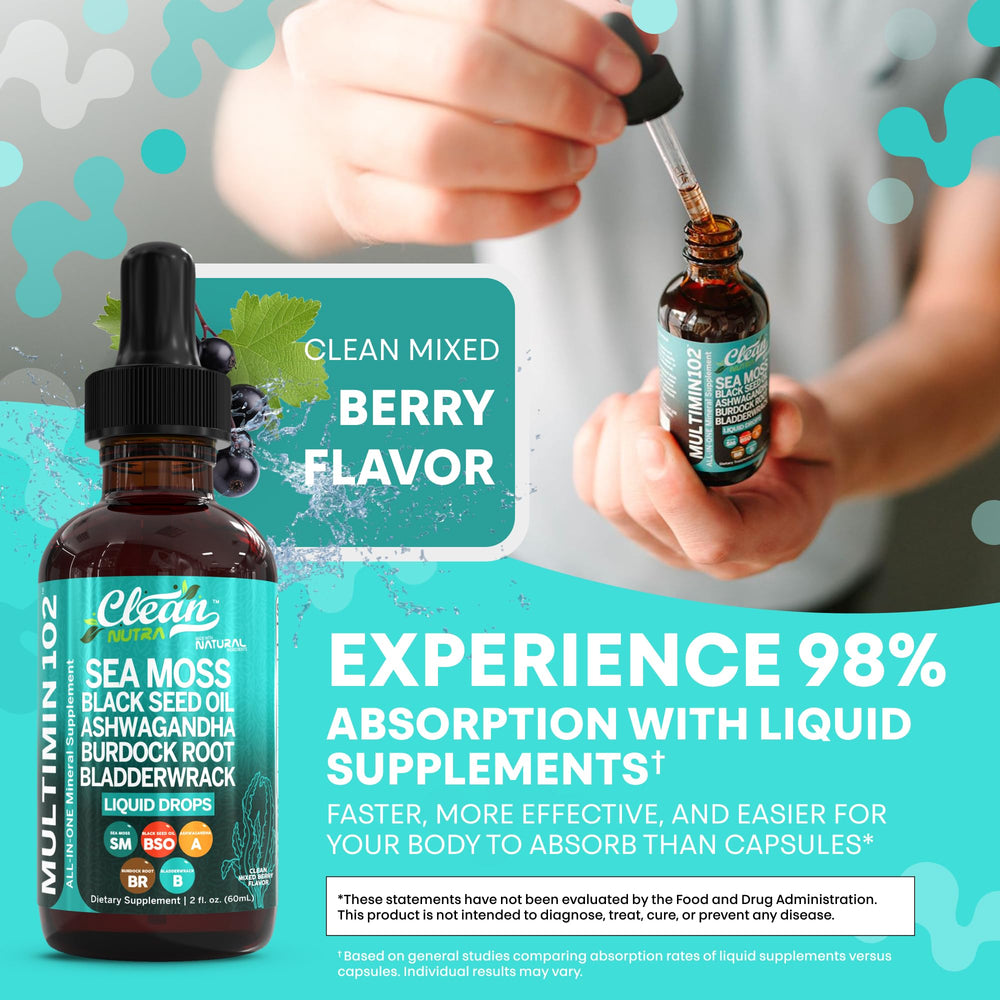 Clean Nutra burdock root in the blend for digestive wellness.